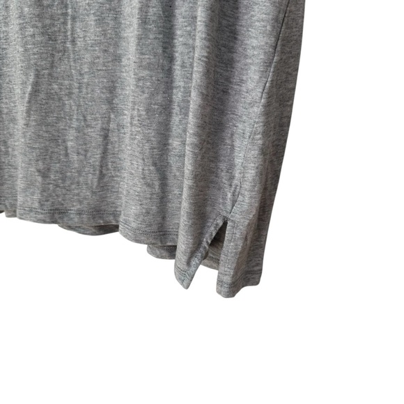 Michael Kors Flutter Sleeve Gray Short-Sleeve T-Shirt, Large - Picture 5 of 5